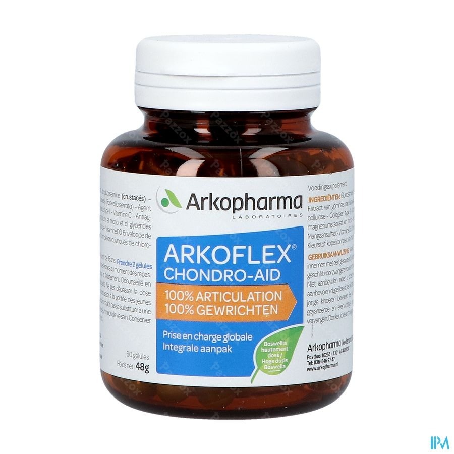 Arkoflex Chondro-aid 100% Gewrichten Caps 60