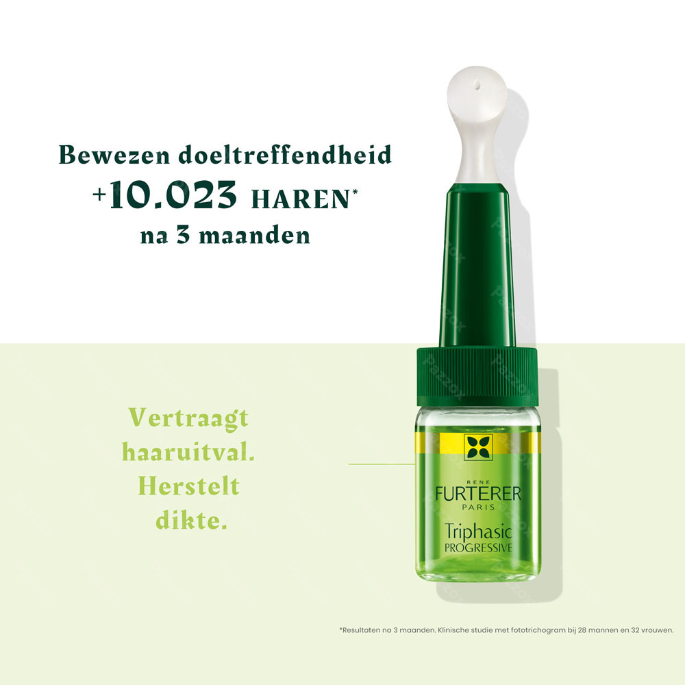 Furterer Triphasic Progressive Behandeling tegen Progressieve Haaruitval 8fl.