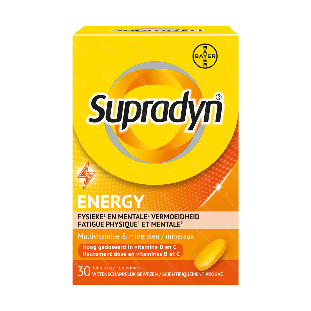 Supradyn Energy Multivitamine 30 tabletten