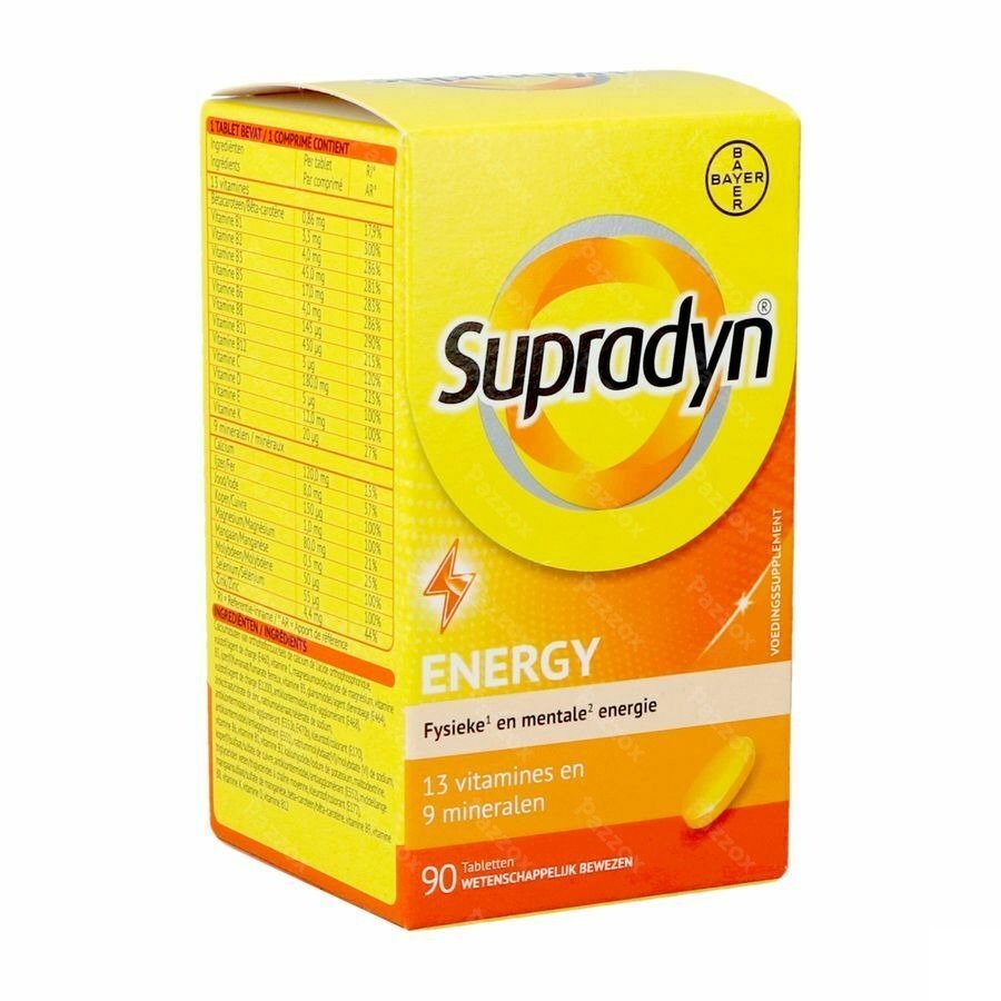 Supradyn Energy Multivitamine 90 Tabletten