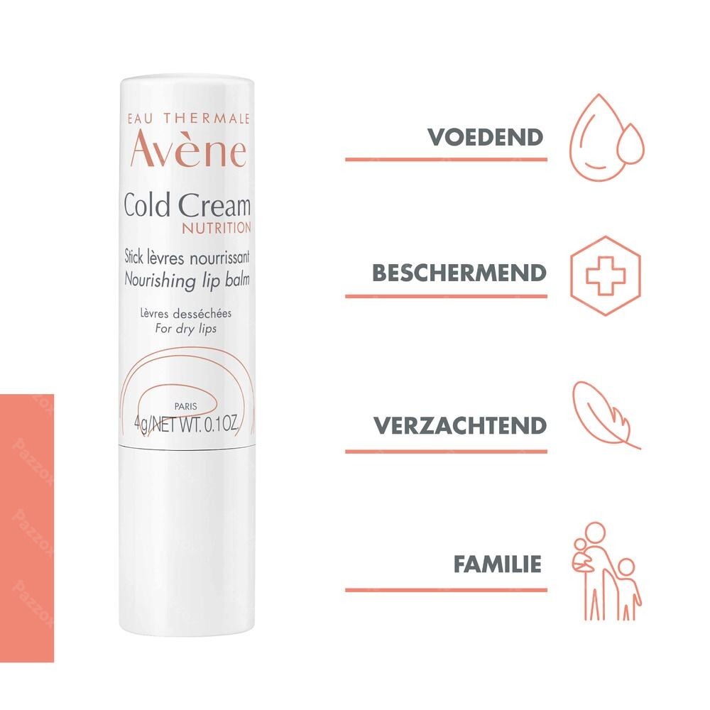Avène Cold Cream Verzorgende Lipbalsem 4g