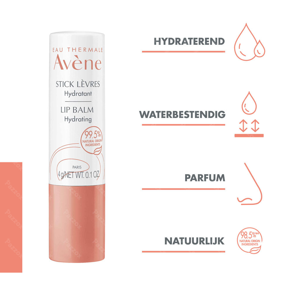 Avène Les Essentiels Hydraterende Lippenbalsem 4g