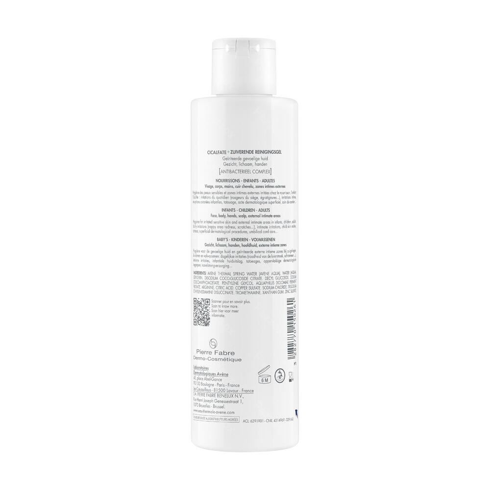 Avène Cicalfate + zuiverende Reinigingsgel 200ml