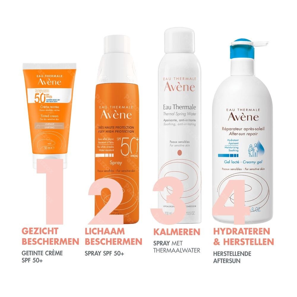 Avène Getinte Zonnecrème SPF50+ 50ml