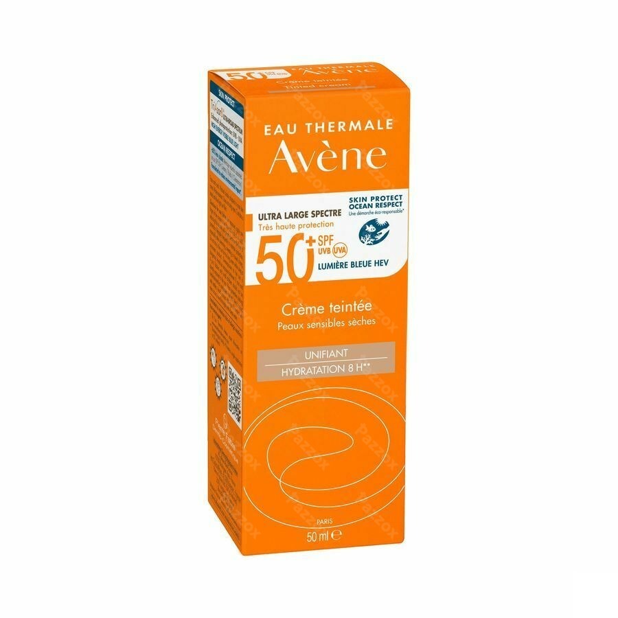 Avène Getinte Zonnecrème SPF50+ 50ml