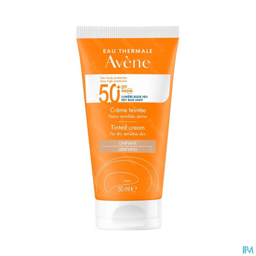 Avène Getinte Zonnecrème SPF50+ 50ml