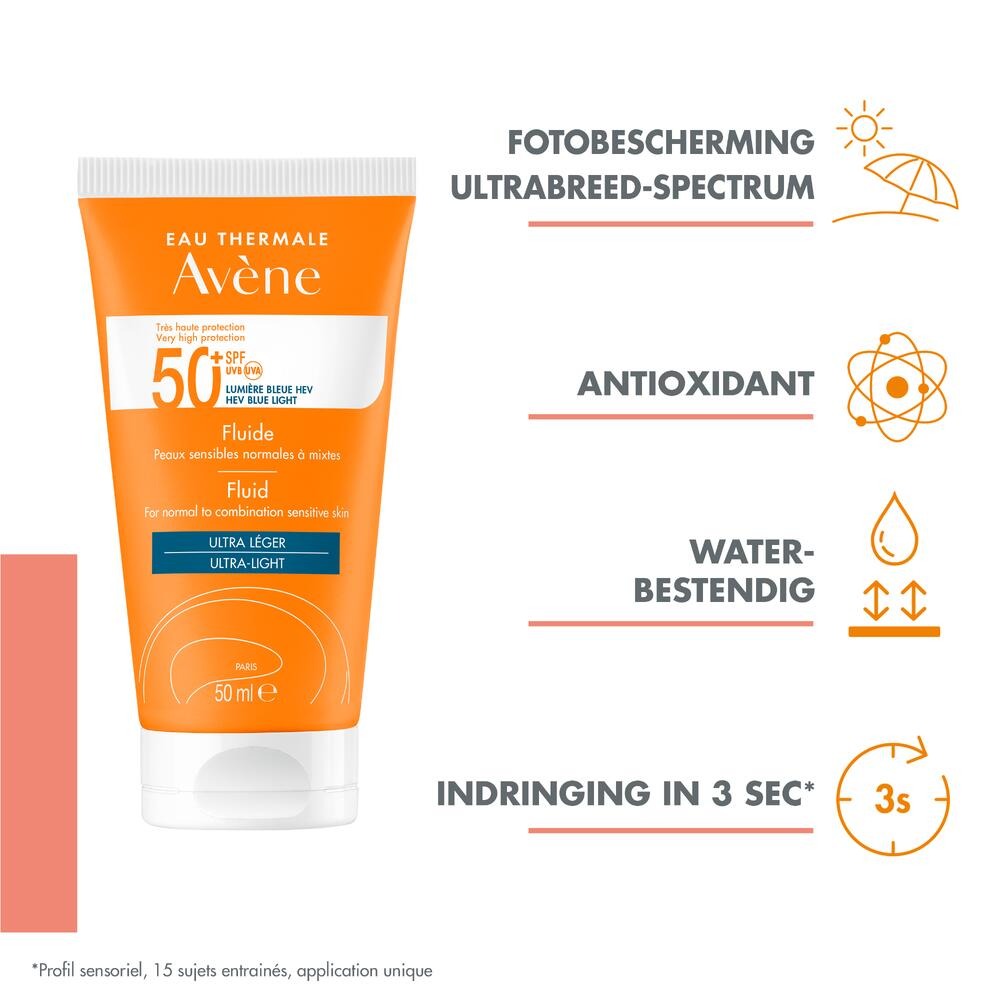 Avène Zonnefluïde SPF50+ 50ml