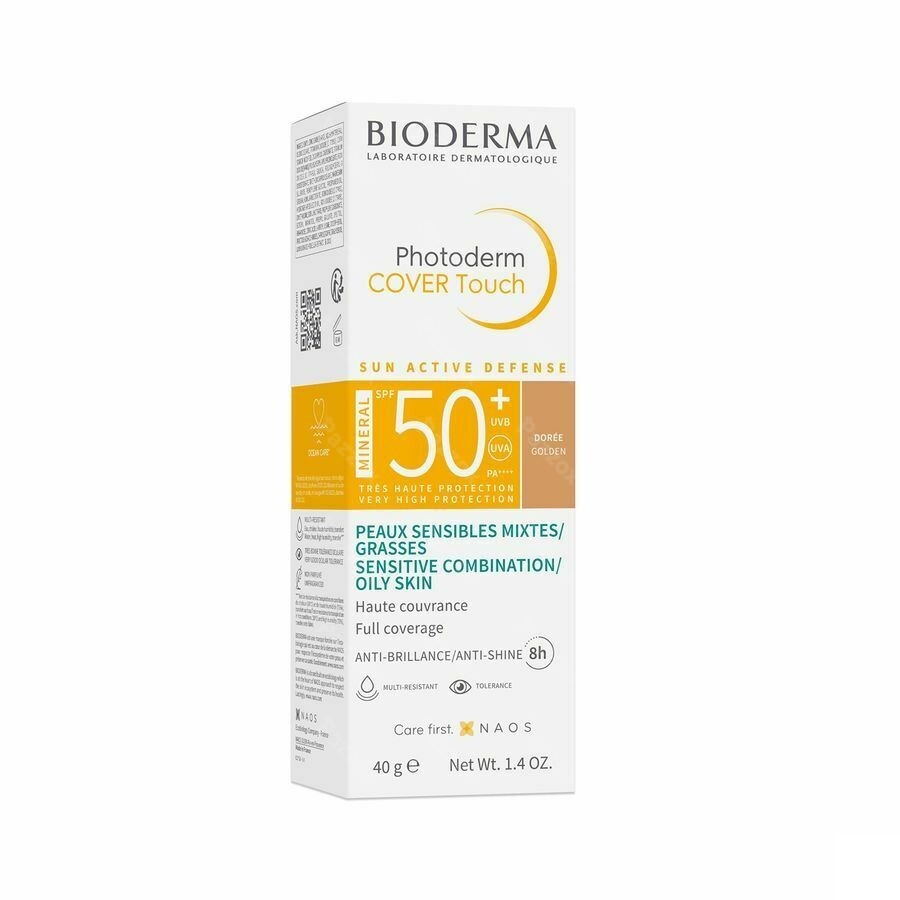 Bioderma Photoderm Cover Touch Gouden Tint SPF50+ 40g