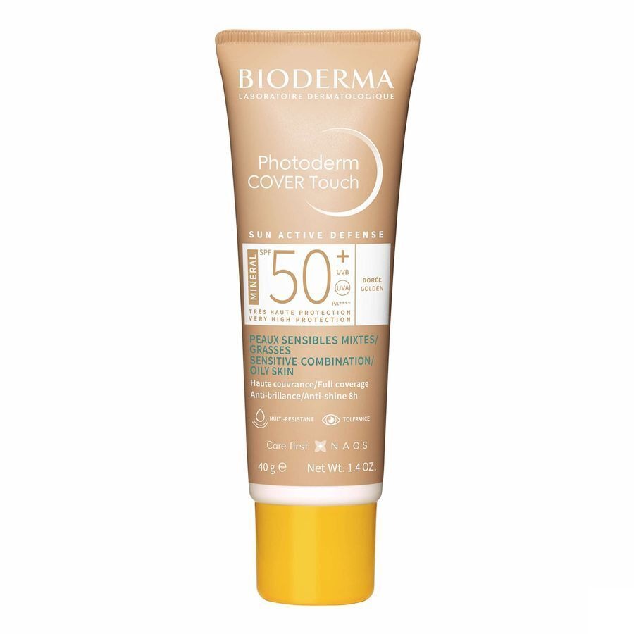 Bioderma Photoderm Cover Touch Gouden Tint SPF50+ 40g