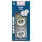 Bibs 1 Fopspeen Glow In The Dark Sage/cloud 2 Stuks