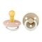 Bibs 3 Fopspeen Glow In The Dark Blush/vanille 2 Stuks