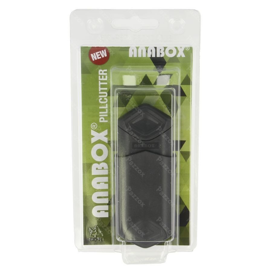 Anabox Pillensnijder Zwart