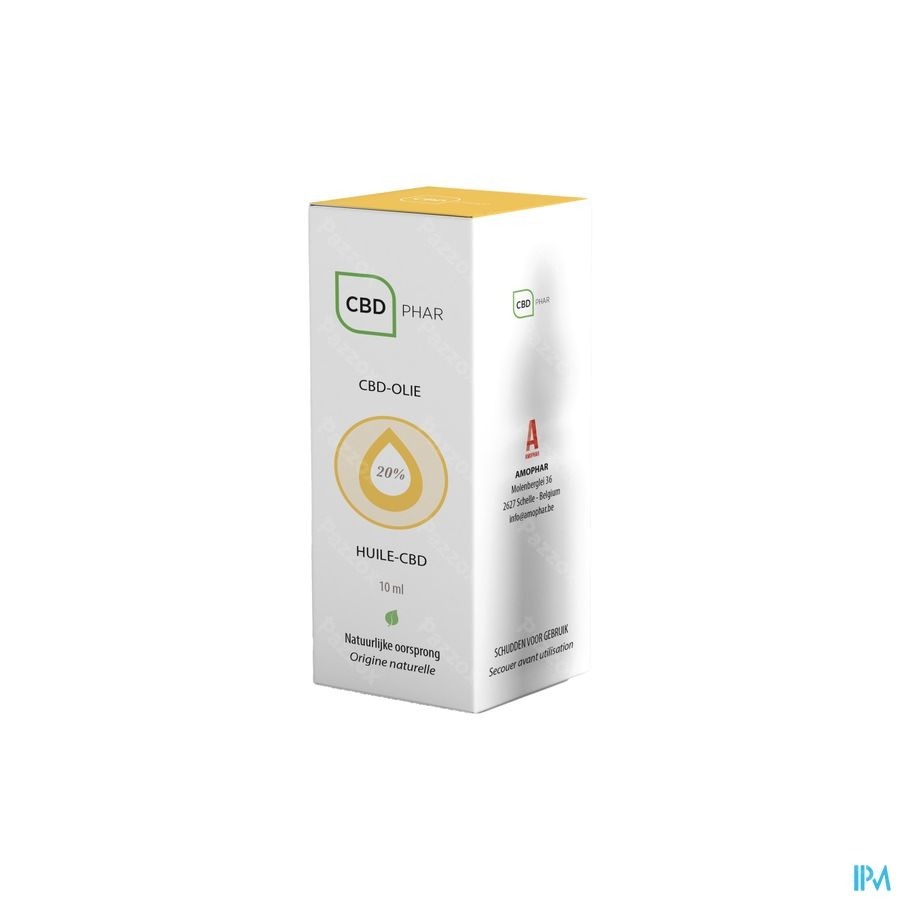 Cbd-olie 20% 10ml Cbd-phar