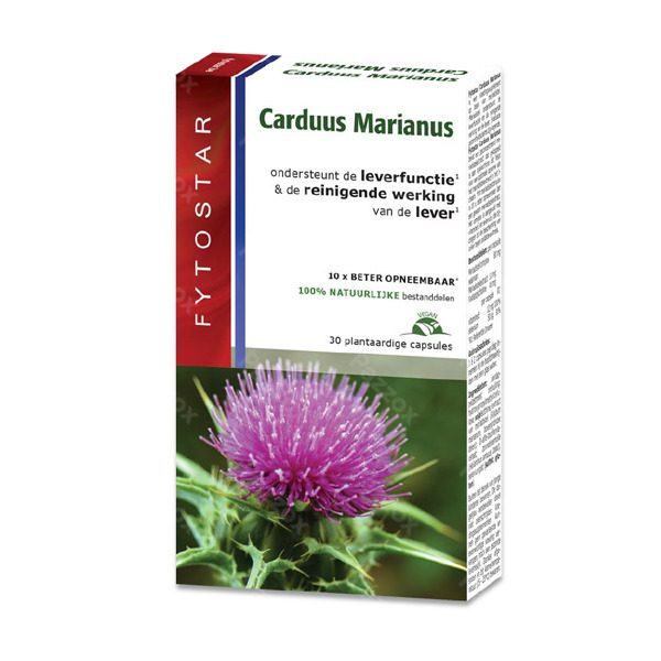 Fytostar Carduus Marianus Voedingssupplement 30 Capsules