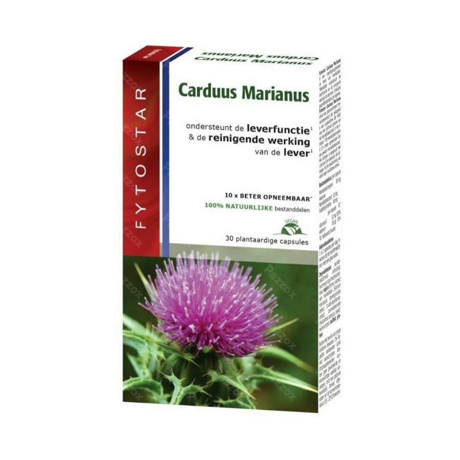 Fytostar Carduus Marianus Voedingssupplement 30 Capsules
