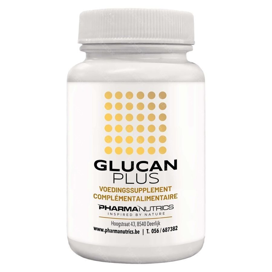 Glucan Plus Actief Weerst. V-caps 90 Pharmanutrics