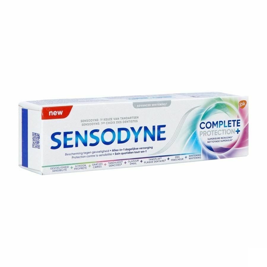 Sensodyne Complete Protection+ Advanced Whitening Tandpasta 75ml