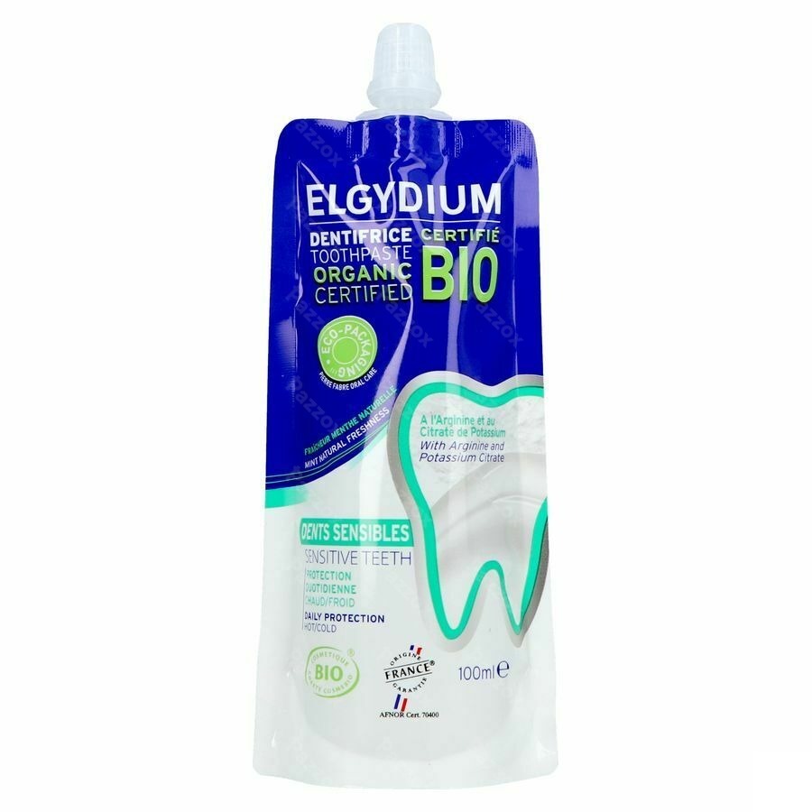 Elgydium Tandpasta Gevoelige Tanden Bio 100ml