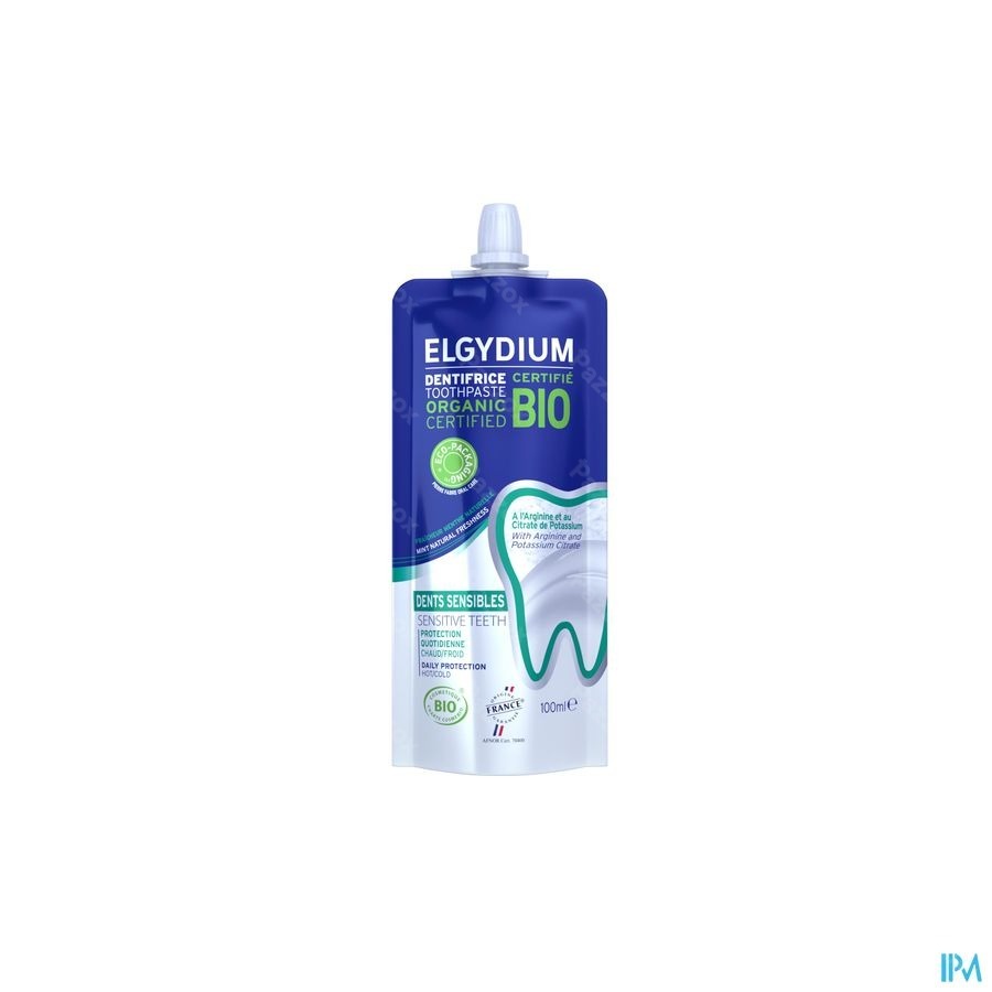 Elgydium Tandpasta Gevoelige Tanden Bio 100ml