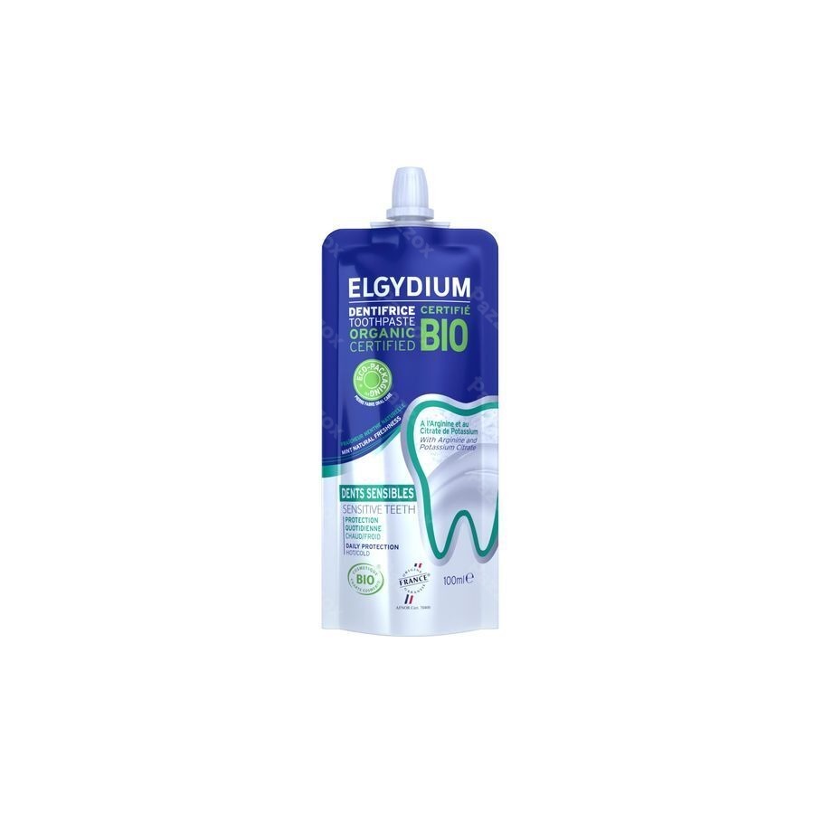 Elgydium Tandpasta Gevoelige Tanden Bio 100ml
