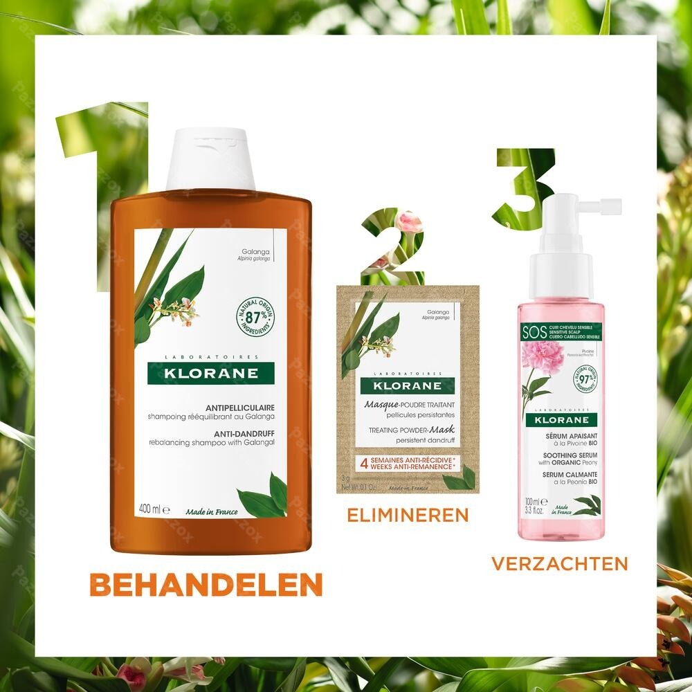 Klorane Galanga Anti Roos Shampoo 200ml