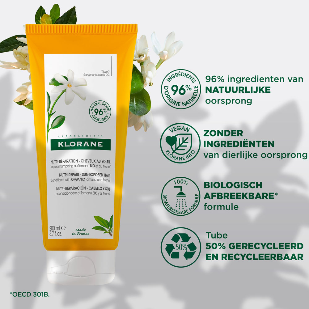 Klorane Conditioner Tamanu & Monoi Bio 200ml