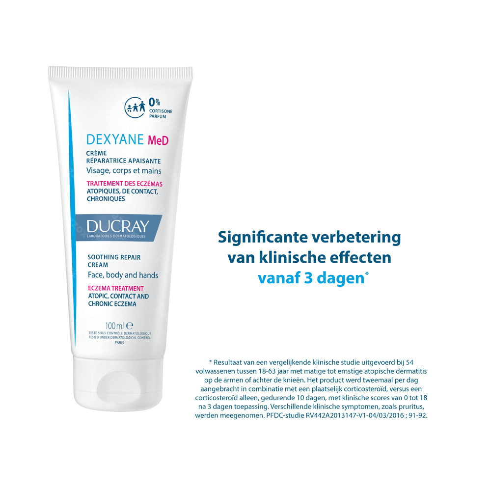 Ducray Dexyane Med Herstellende Crème Eczeem 100ml