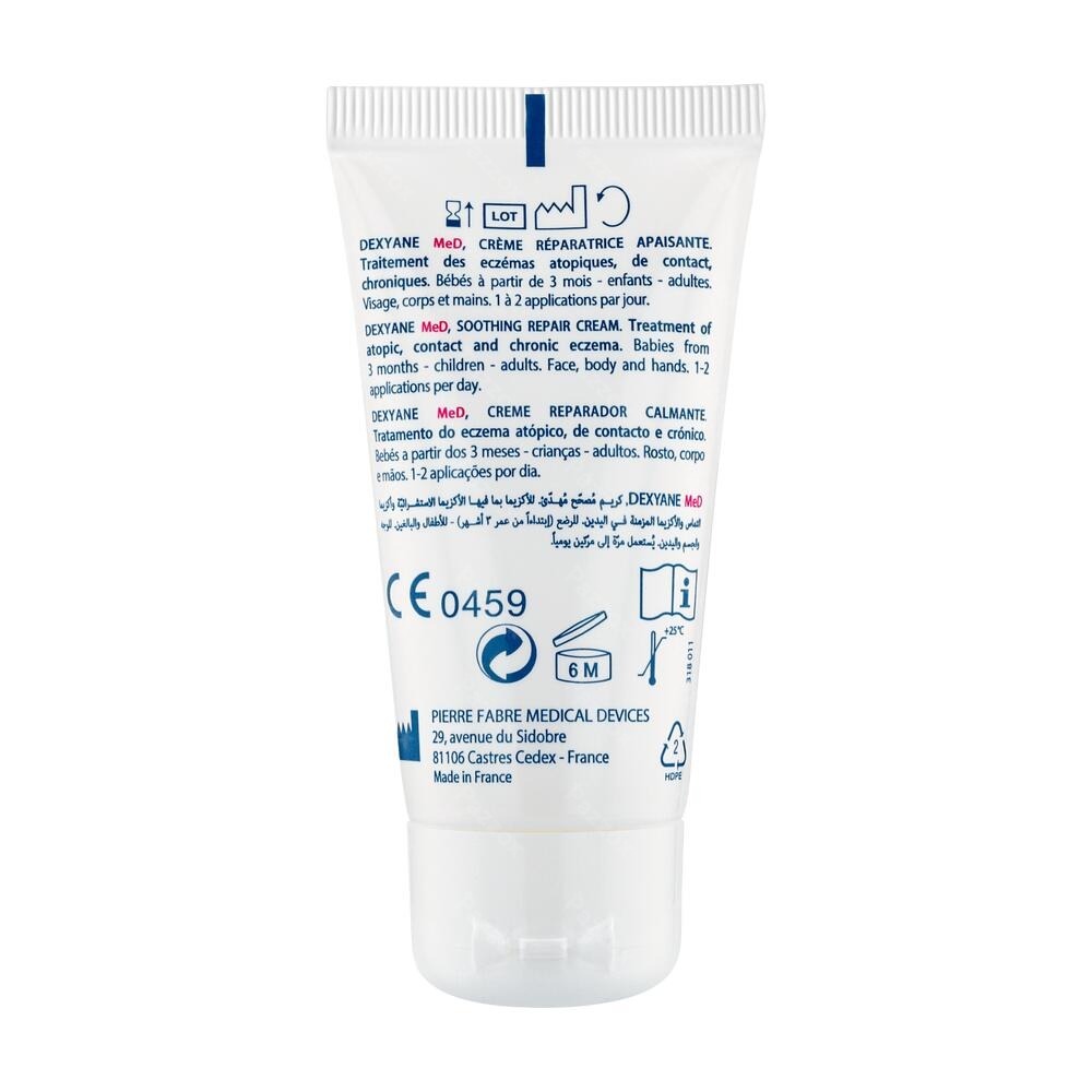 Ducray Dexyane Med Herstellende en Verzachtende Crème 30ml