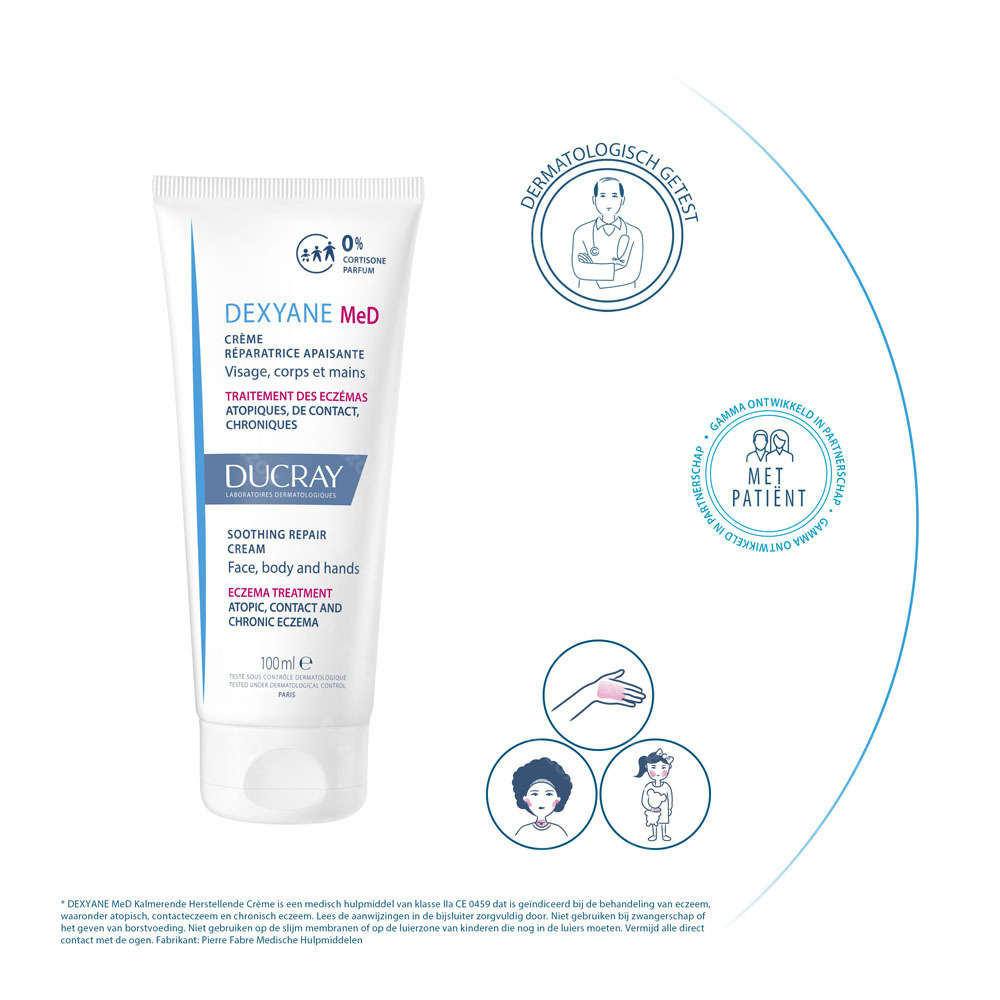 Ducray Dexyane Med Herstellende en Verzachtende Crème 30ml