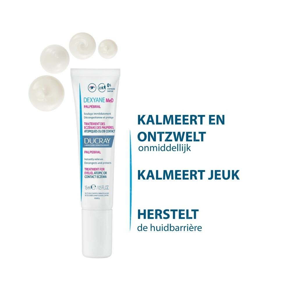 Ducray Dexyane Med Oogleden Crème Eczeem 15ml