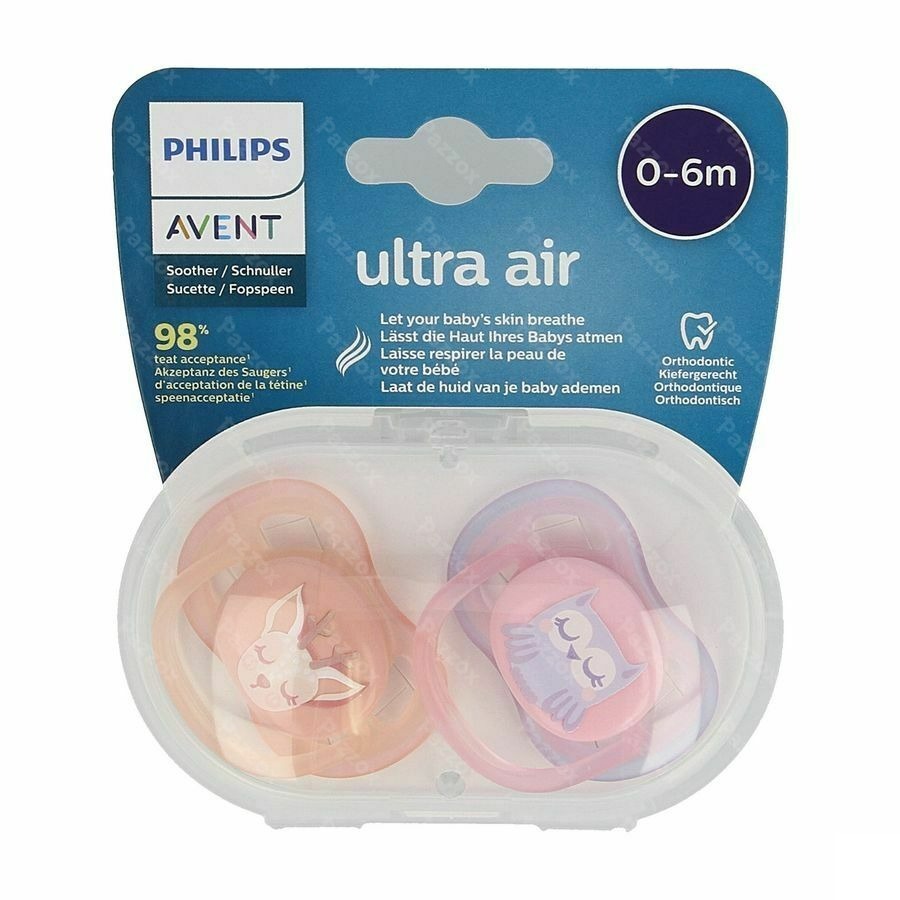 Philips Avent Fopspeen 0m+ Girl