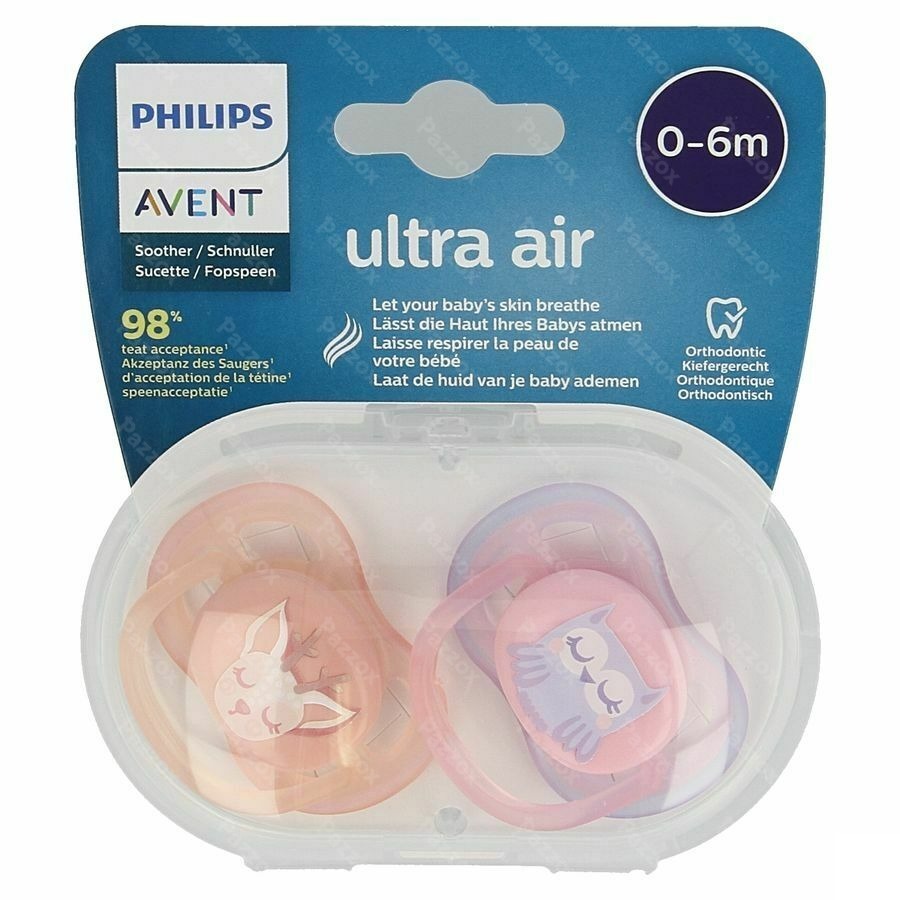 Philips Avent Fopspeen 0m+ Girl