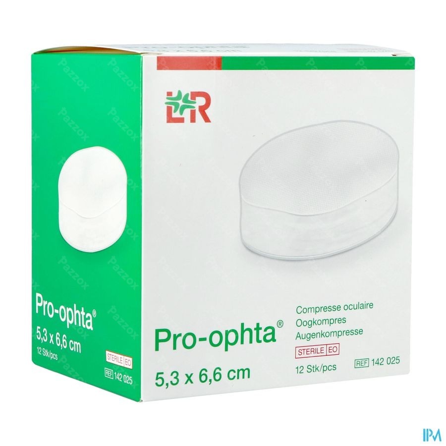 Pro-ophta Oogkompres Ster. 12 142025