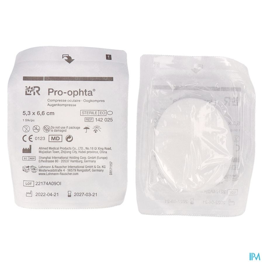 Pro-ophta Oogkompres Ster. 12 142025