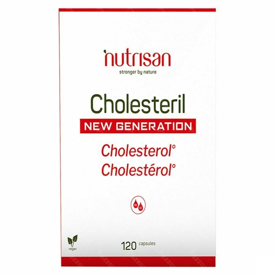 Nutrisan Cholesteril New Generation 120 vegetarische capsules