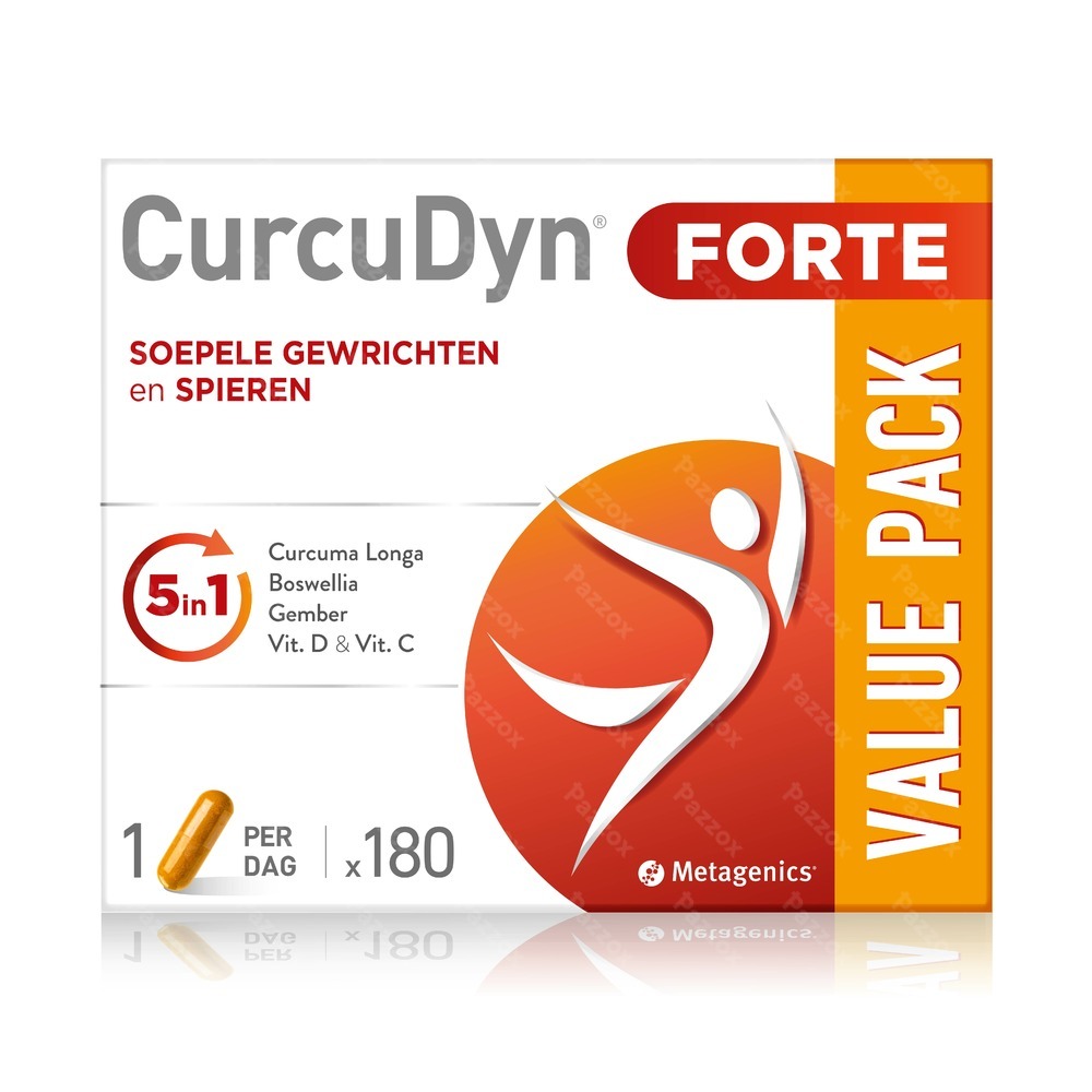 Metagenics Curcudyn Forte 180 Capsules