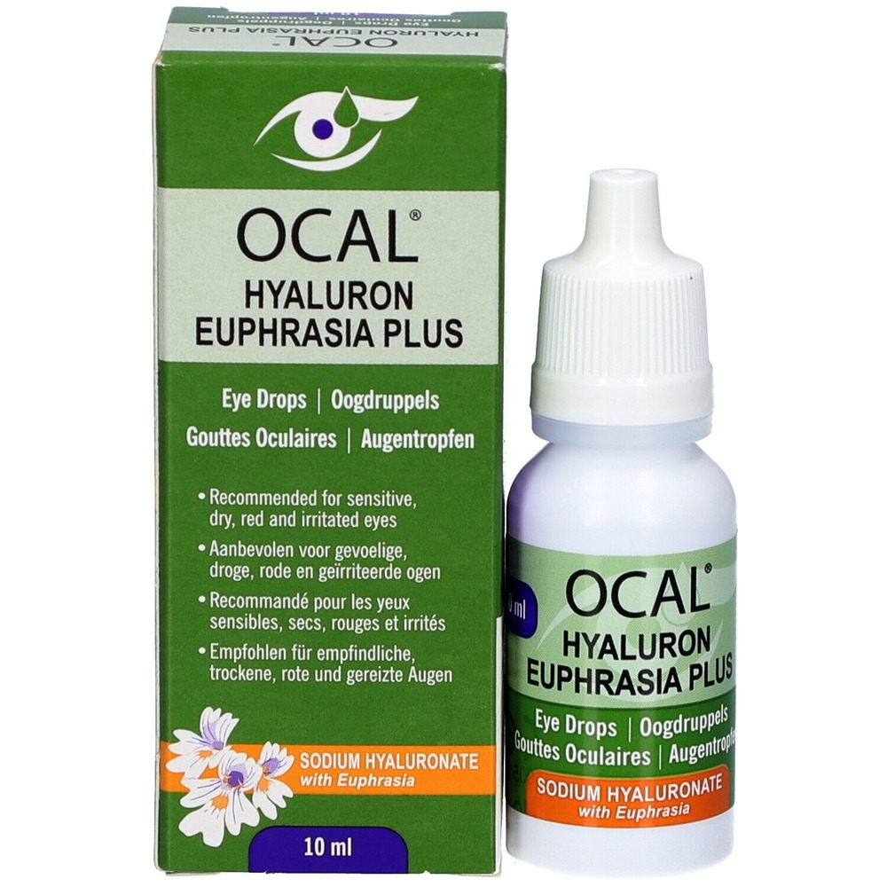 Ocal Hyaluron Euphrasia Plus 10ml