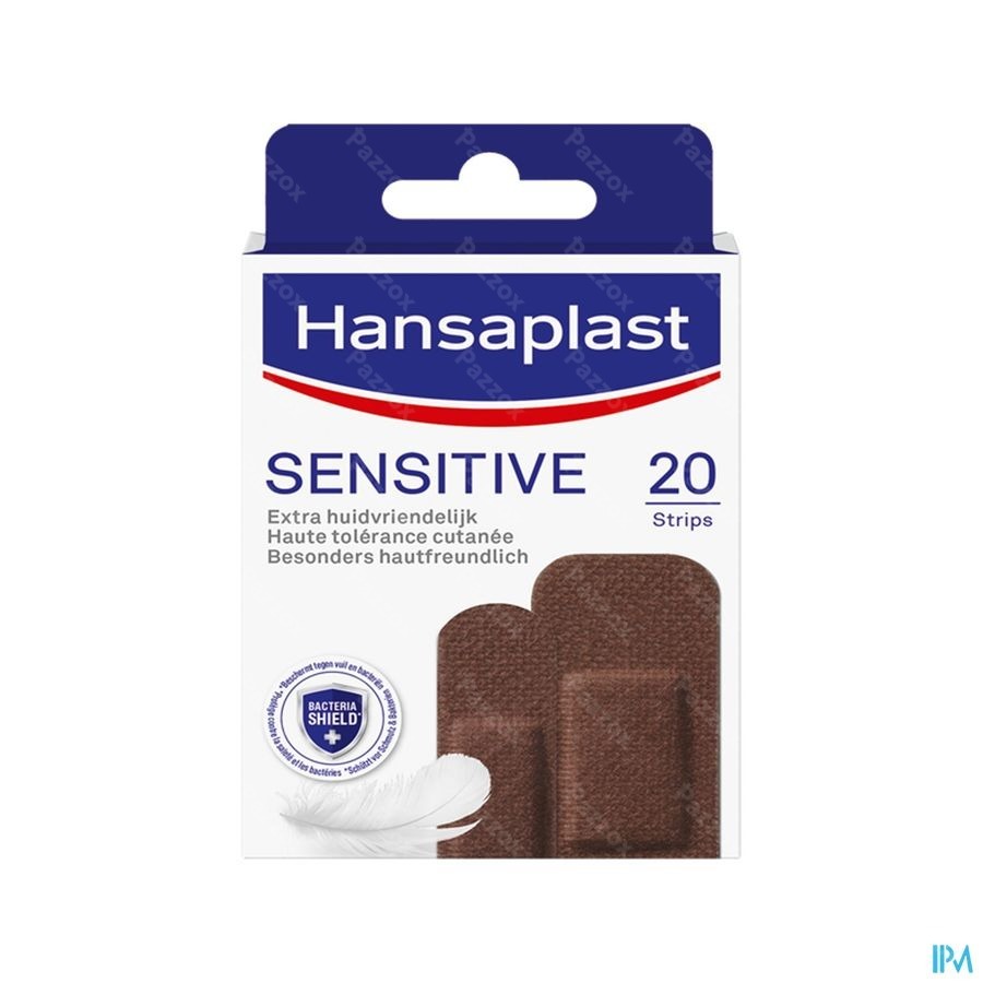 Hansaplast Pleisters Sensitive Dark 20