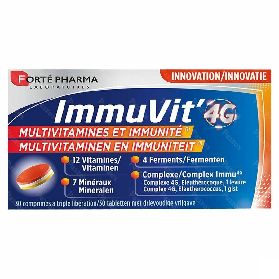 Immuvit 4g Comp 30