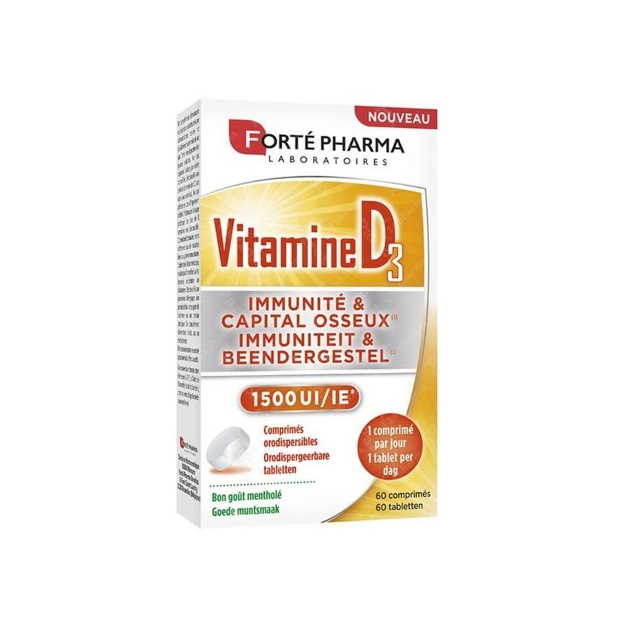 Vitamine D3 1500 IE Caps 60