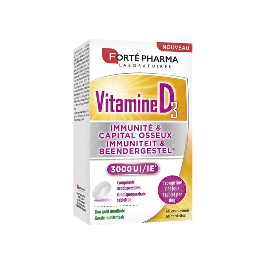 Vitamine D3 3000 Ie Forte Pharma Caps 60