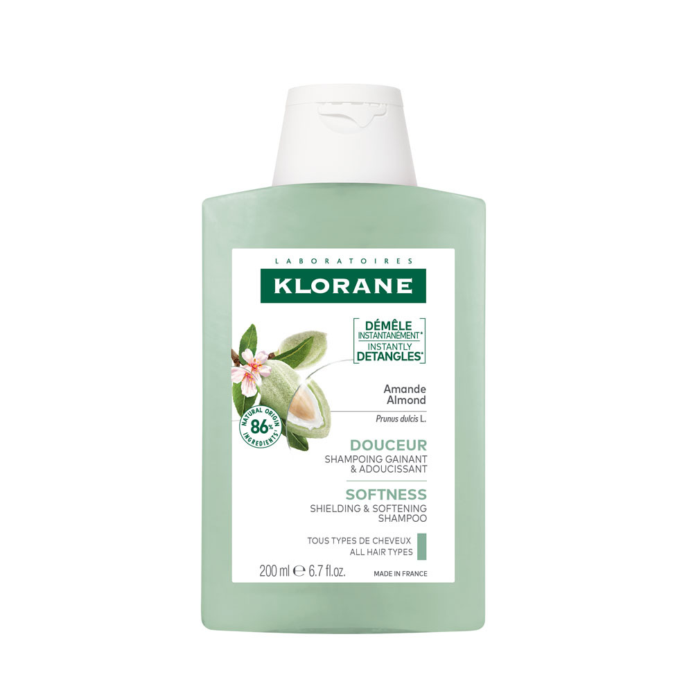 Klorane Omhullende Shampoo Amandel 200ml