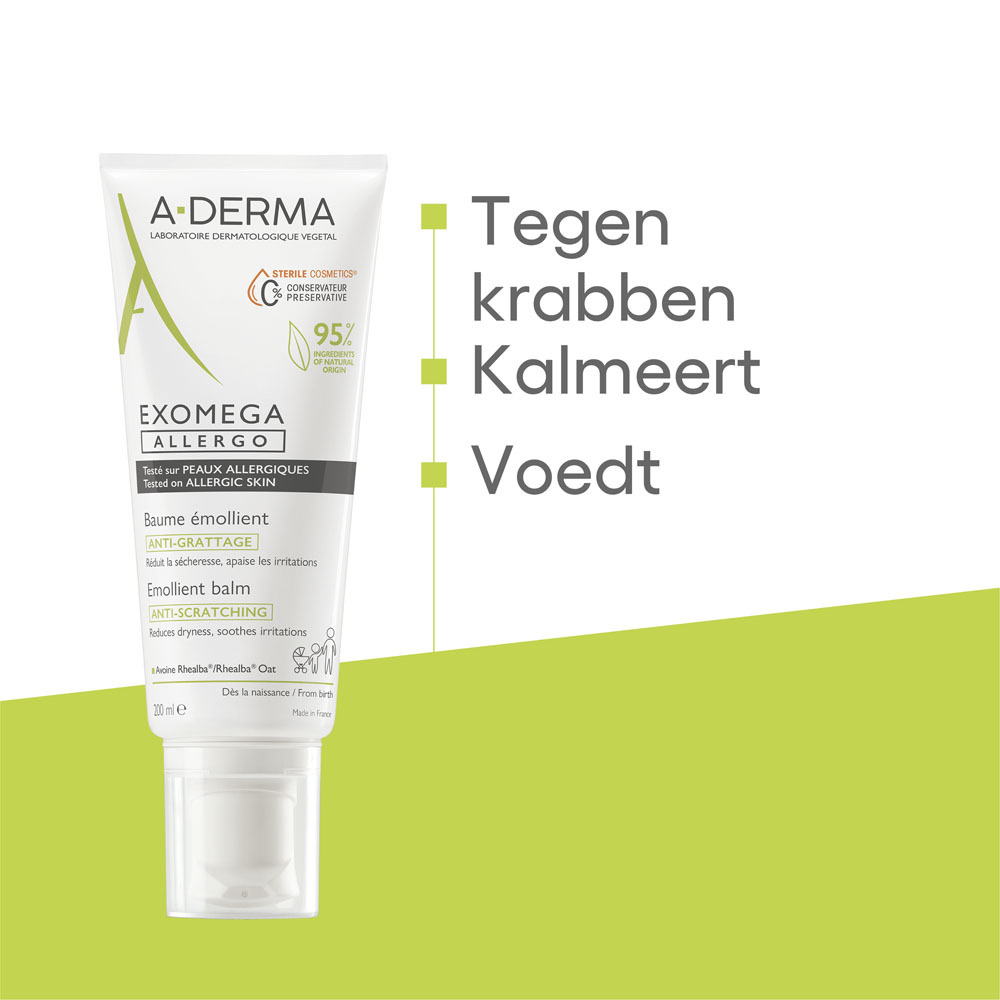 A-Derma Exomega Allergo Verzachtende Balsem 200ml