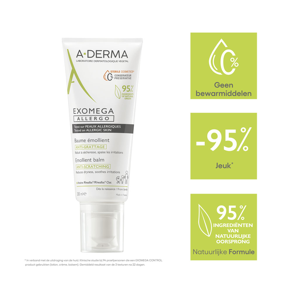 A-Derma Exomega Allergo Verzachtende Balsem 200ml