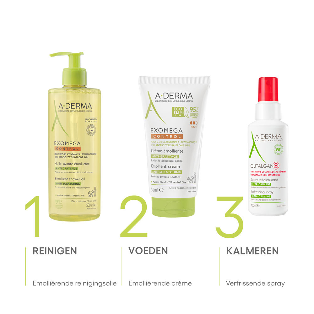 A-Derma Exomega Control Verzachtende Crème 50ml