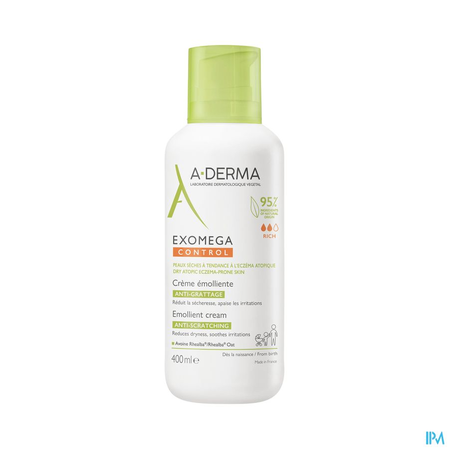 A-Derma Exomega Control Crème Émolliente Anti-Grattage