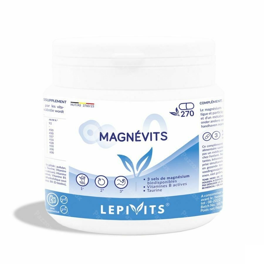 Lepivitis Magnevits 270 Capsules