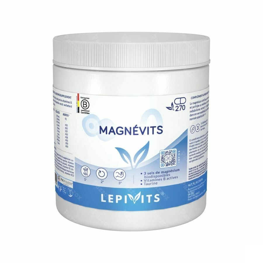 Lepivitis Magnevits 270 Capsules