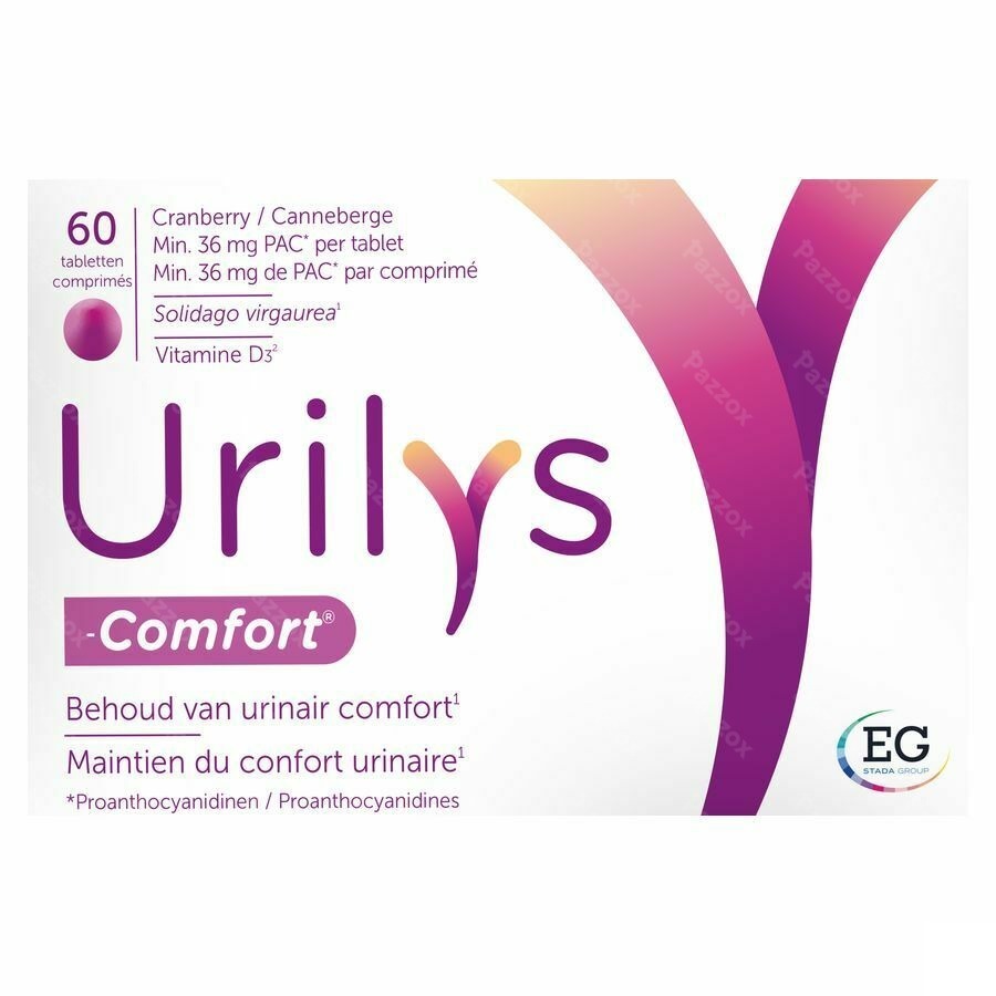 Urilys Comfort Gezonde Urinewegen 60 Tabletten