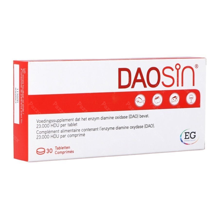 Daosin Voedingssupplement Spijsvertering 30 Tabletten